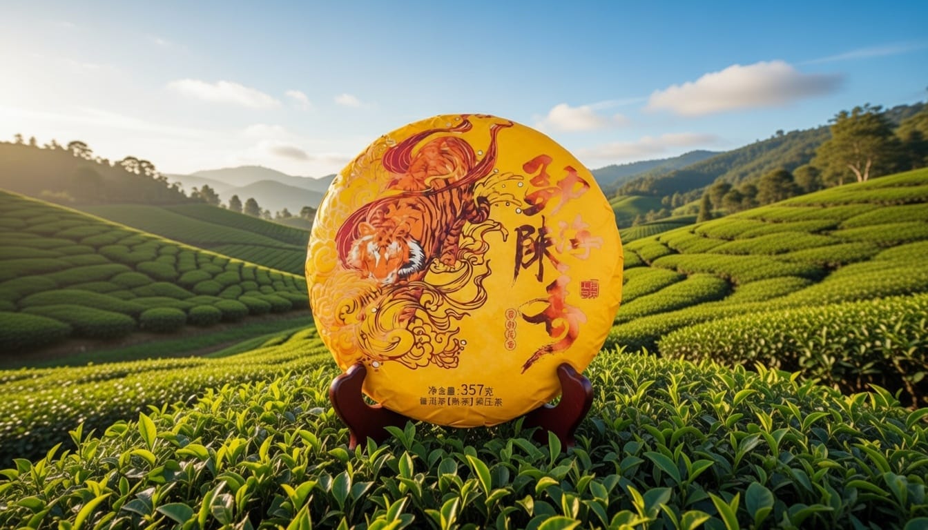 чай шу пуер "золотий тигр"