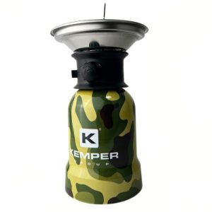 Пальник портативний (газова плита) Kemper Smart з п'єзопідпалом синій + Балон в Подарунок