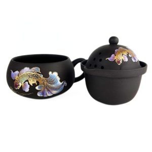 Альтернативний вигляд Глиняний Заварник "Золота Рибка" (Цзінь Юй)