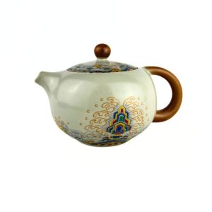 Керамічний чайник з розписом 190 мл