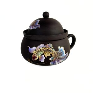 Глиняний Заварник "Золота Рибка" (Цзінь Юй)