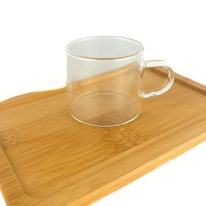 Скляна чашка 100 мл | Прозора, Для Чаю та Кави