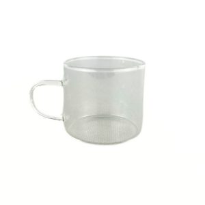 Альтернативний вигляд Скляна чашка 100 мл | Прозора, Для Чаю та Кави