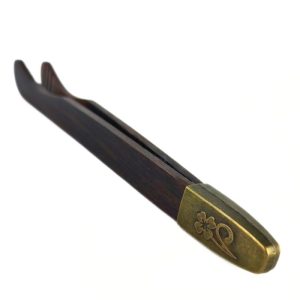 Чайний пінцет бамбуковий темний