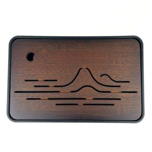 Чабань бамбукова «Гірський хребет» із пластиковим піддоном