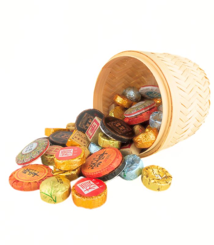 Кошик з Шу Пуером Асорті 60 шт.