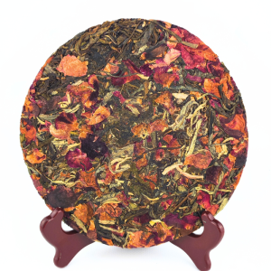 Альтернативний вигляд Чай Пуер з Червоною Трояндою 357 грам