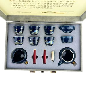 Альтернативний вигляд Подарунковий Чайний Набір Посуду «Сині Гори» у Кейсі