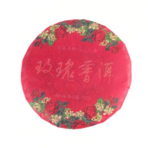 Альтернативний вигляд Чай Шу Пуер з Трояндою 100 грам