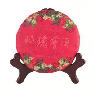 Чай Шу Пуер з Трояндою 100 грам