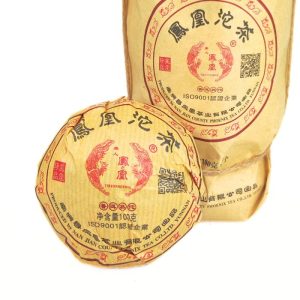 Альтернативний вигляд Чай Шу Пуер Фенікс Bulang 100 грам