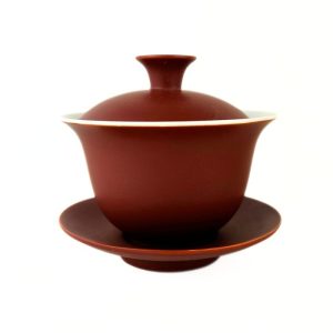 Гайвань керамічна з білою глазур'ю 120 мл