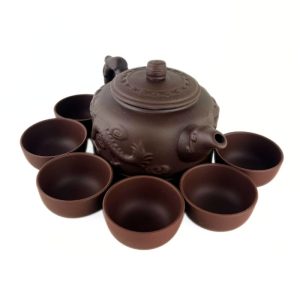 Альтернативний вигляд Набір для чайної церемонії - Чайник та 6 піал із глини