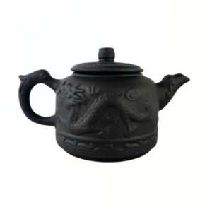 Альтернативний вигляд Чайний набір "Чорний Дракон" глиняний чайник та 6 піал