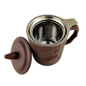 Альтернативний вигляд Чашка для заварювання «Шляхетний Журавель» з ісинської глини ситом та кришкою 400 мл