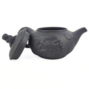 Alternative view of Чайник глиняный с драконом, 300 мл