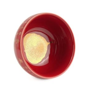 Альтернативний вигляд Піала з ієрогліфами "Велика мантра" 110 мл - Червоний колір