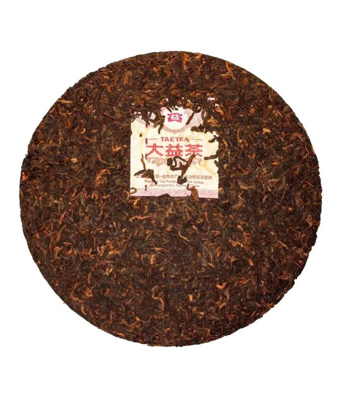 Шу Пуер "Да І 8592" | TAETEA Qizi Bing Cha | 357 грам - Зображення 3