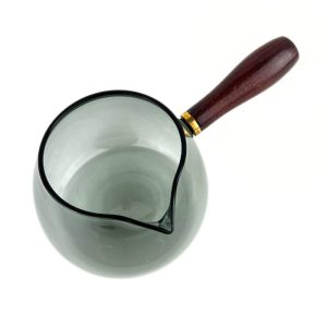 Альтернативний вигляд Чахай 450 мл. Тоноване Скло з Дерев'яною Ручкою