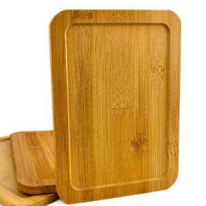 Дерев'яна дощечка піднос для пуера