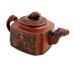 Ісинський чайник із глини "Мудрий Дракон" 400 мл