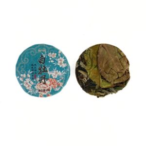 Альтернативний вигляд Бай Му Дань (Білий Піон) Порційний Пресований Млинець 5 грам