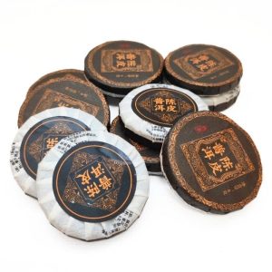 Шу Пуер з цедрою мандарина 8 грам