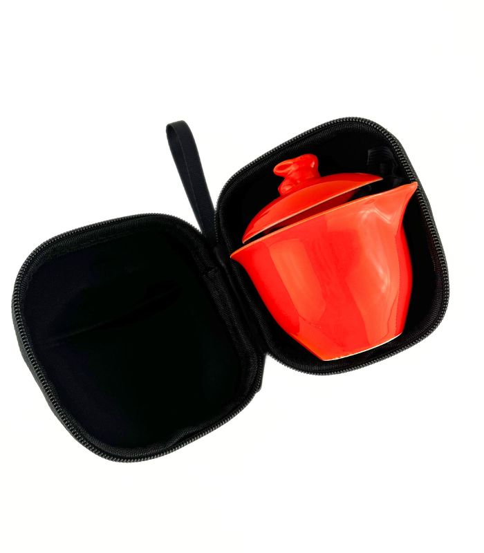 Помаранчевий Чайний Набір в футлярі "Кролик" - Зображення 2