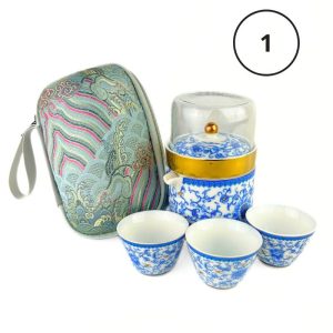 Alternative view of Дорожный Набор Посуды для Чайной Церемонии в Футляре