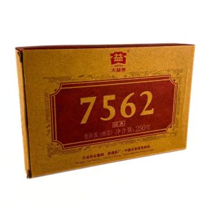 Шу Пуэр "7562" ДА И (TAETEA) Менхайская Чайная Фабрика | 250 грамм