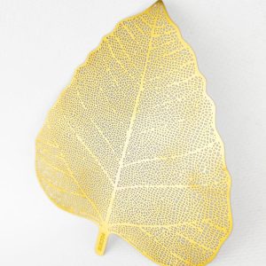 Альтернативний вигляд Сито для чаю "Золотий Лист" 10см | Металеве