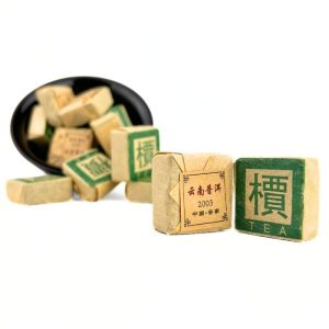 Шен Пуер 2003 рік - витриманий чай 7 грам