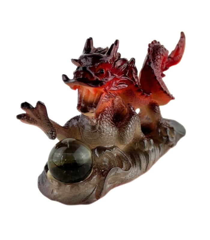 Фігурка "Дракон", змінює колір при нагріванні 140*90*50 mm. - Зображення 2
