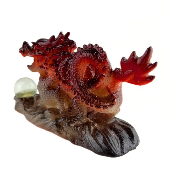 Фігурка "Дракон", змінює колір при нагріванні 140*90*50 mm. - Зображення 3