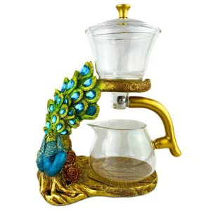 Заварник з магнітом напівавтоматичний скляний "Павич"