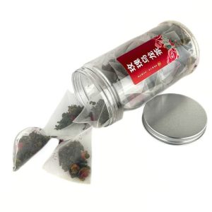 Трояндовий чай Улун в пакетиках | Банка 150 грам