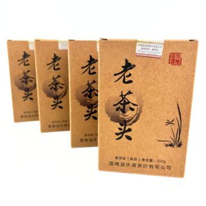 Альтернативний вигляд Шу Пуер "Чайні Голови" Лао Ча Тоу 250 грам