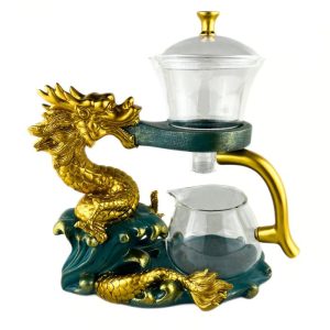Заварник скляний з магнітом "Золотий Дракон"