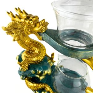 Альтернативний вигляд Заварник скляний з магнітом "Золотий Дракон"