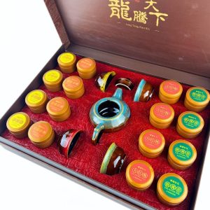 Альтернативний вигляд Подарунковий чайний набір з керамічним посудом та 4 видами чаю