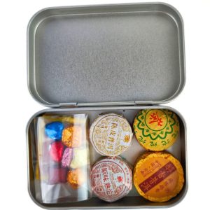 Альтернативний вигляд Дегустаційний набір Пуера та Смоли Пуера в металевій коробці