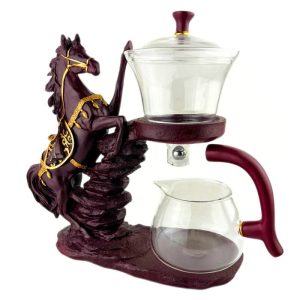 Альтернативний вигляд Магнітний заварник для чаю «Червоний Кінь» скляний