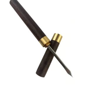 Шило для чаю (ніж для пуеру) з темного дерева та латуні
