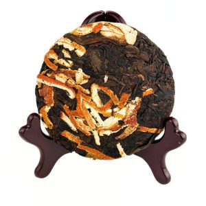 Альтернативний вигляд Шу Пуер з цедрою мандарина - Чень Пі 100 грам