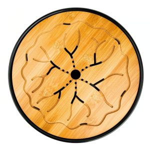 Кругла чабань із бамбука