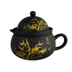 Глиняний Заварник "Золотий Бамбук"