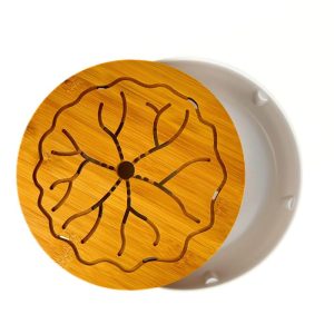 Альтернативний вигляд Чабань "Лотос" з бамбука та пластика 25 см