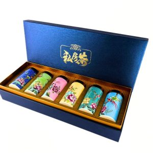 Набір керамічних баночек для зберігання чаю - Чайниці 6 шт.