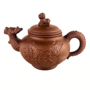 Ісинський Чайник "Дракон" з Пурпурної Глини Цзиша, 600 мл