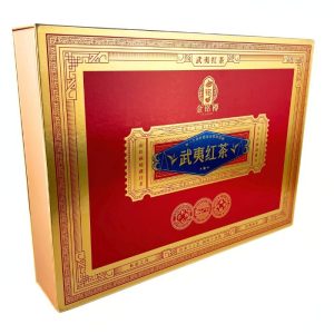 Елітний чорний чай Jinmingzun Wuyi у подарунковій упаковці (200 г)